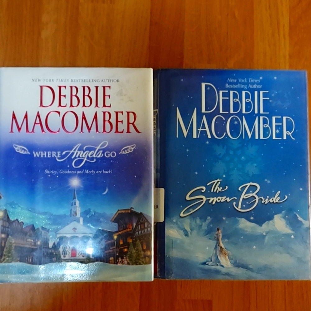 Debbie Macomber Lot of 2 Books The Snow Birds & Where Angels Go